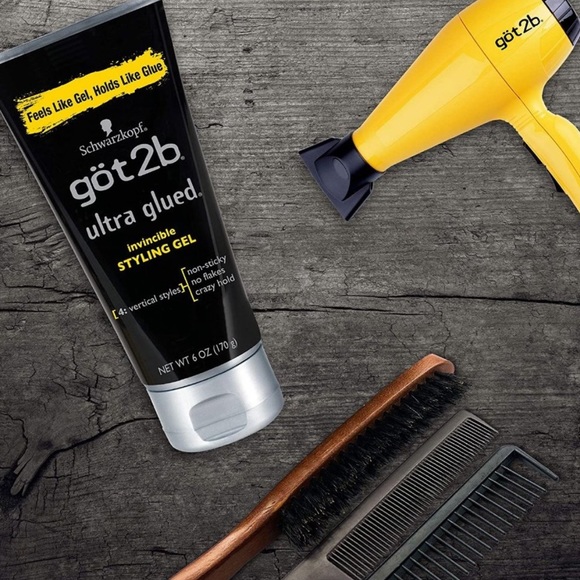 - 3 PACK 6 OZ GOT2B BLACK BOTTLE Glue Gel Bundle - Picture 4 of 6